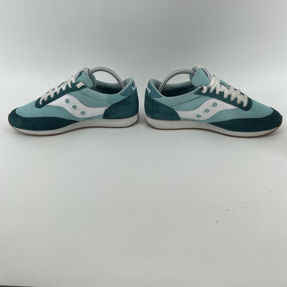 Saucony‎ Hornet Sneaker Shoes Women's 10 Teal White Running - Picture 3 of 7